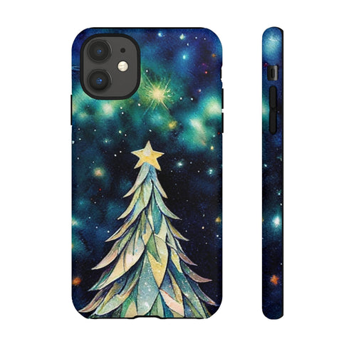 Christmas Tree On a Sky Full of Stars - Impact Resistant Phone Case iPhone 11 Matte